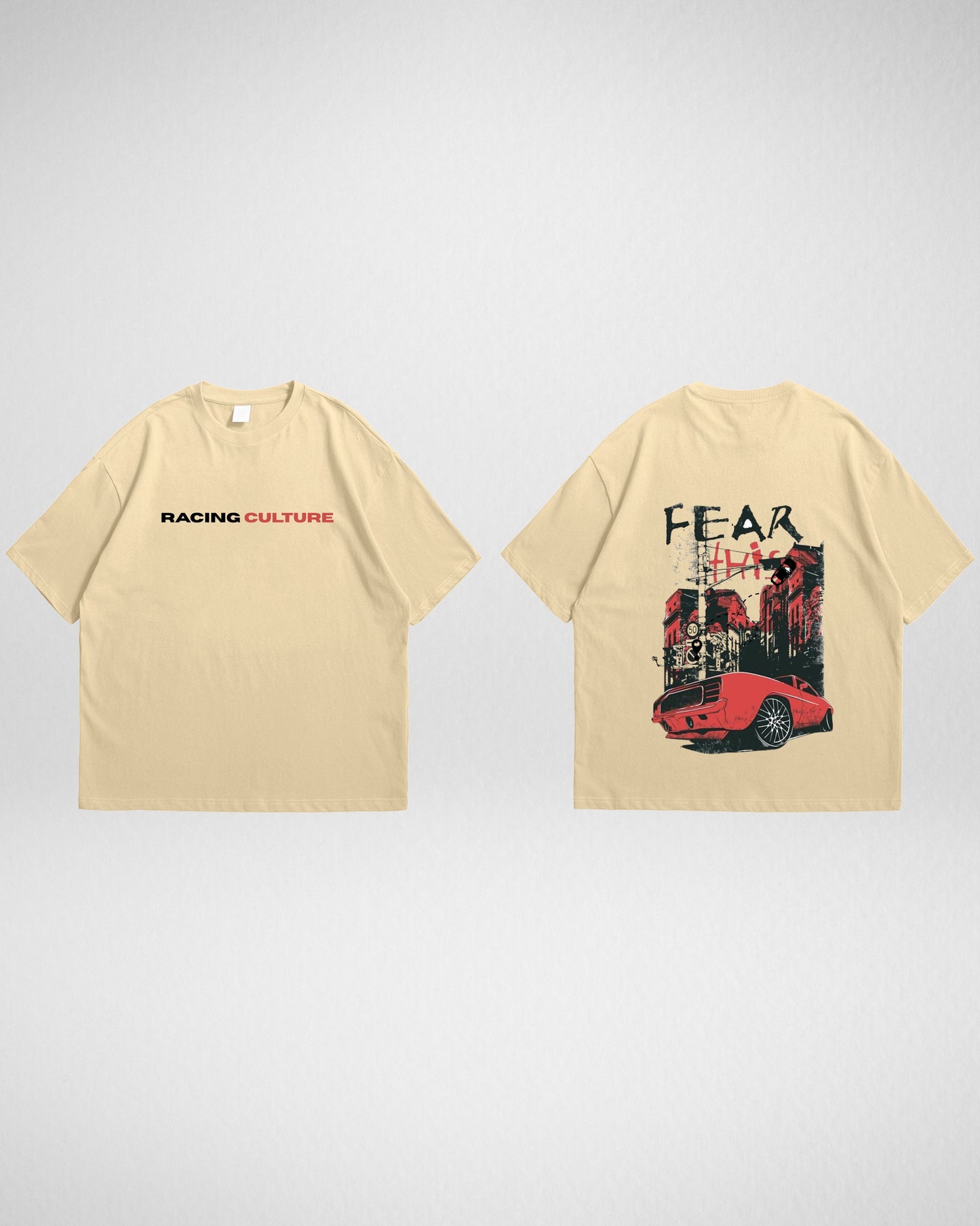 RACING CULTURE Oversized T-Shirt – Fearless Streetwear