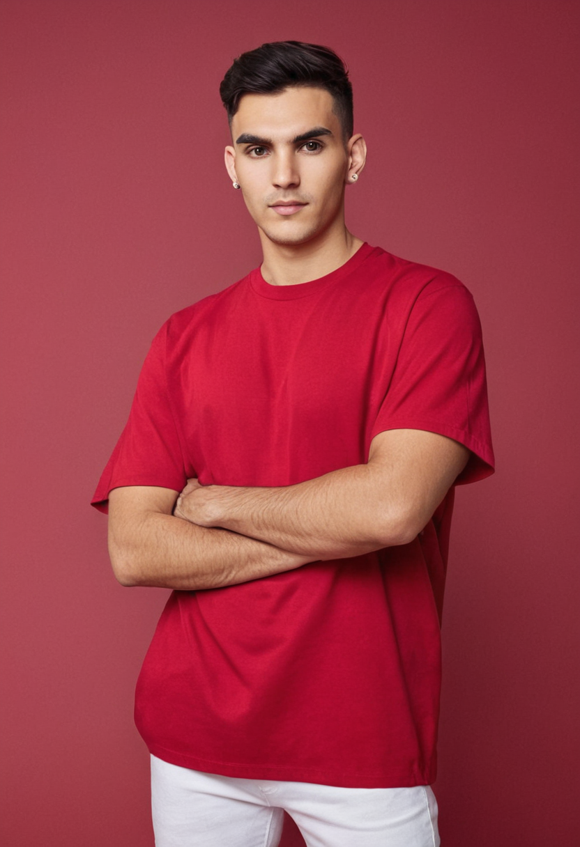 Unisex Oversized Red T-Shirt – Ultimate Comfort & Style