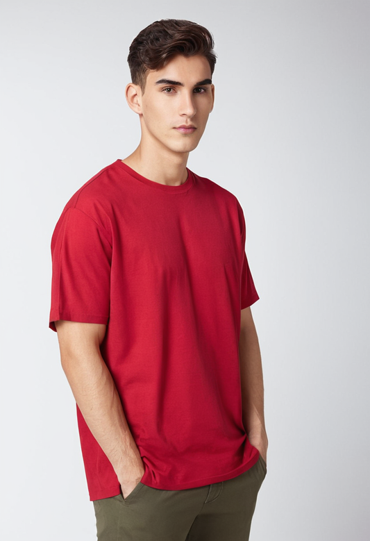 Unisex Oversized Red T-Shirt – Ultimate Comfort & Style