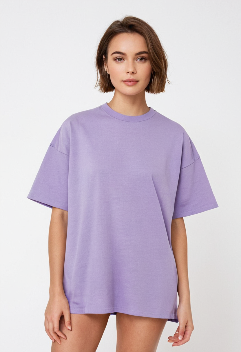 Lavender Breeze Oversized T-Shirt