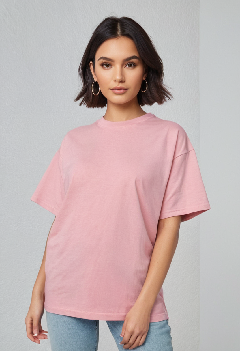 Blush Oversize Tee