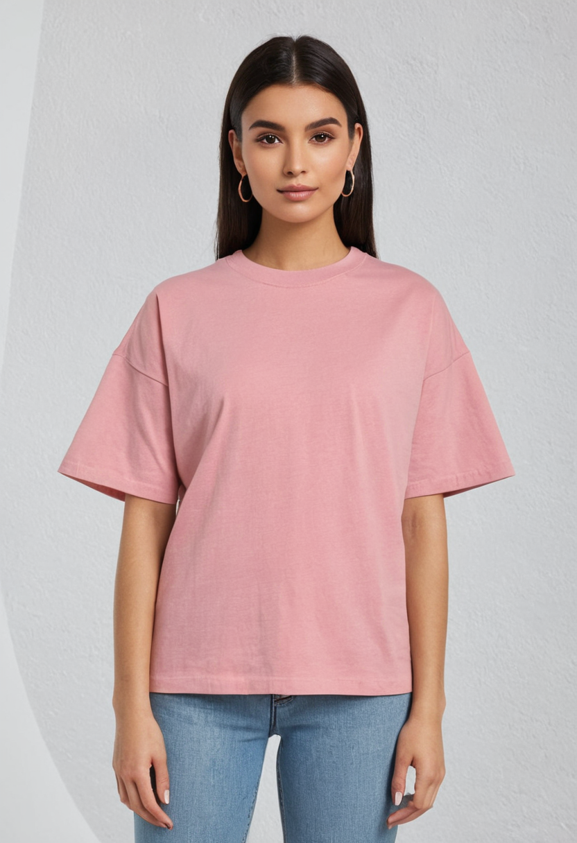 Blush Oversize Tee