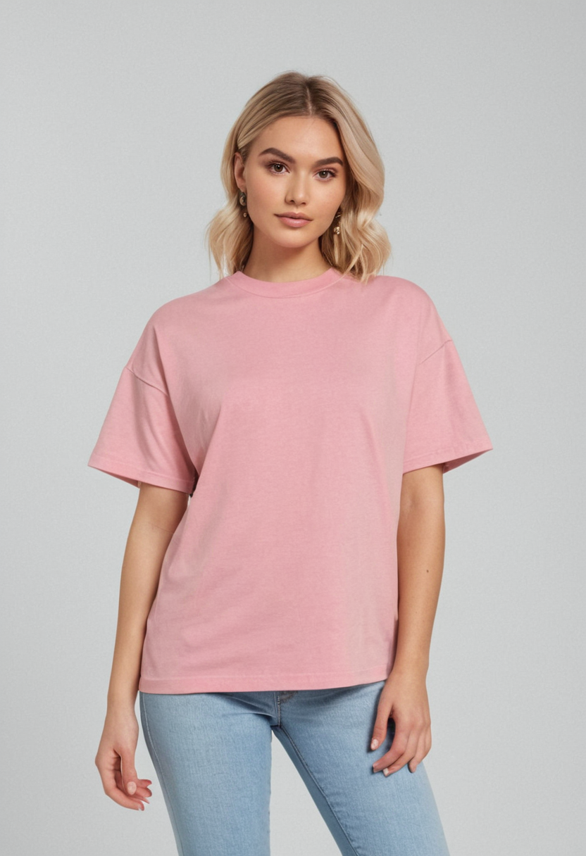 Blush Oversize Tee