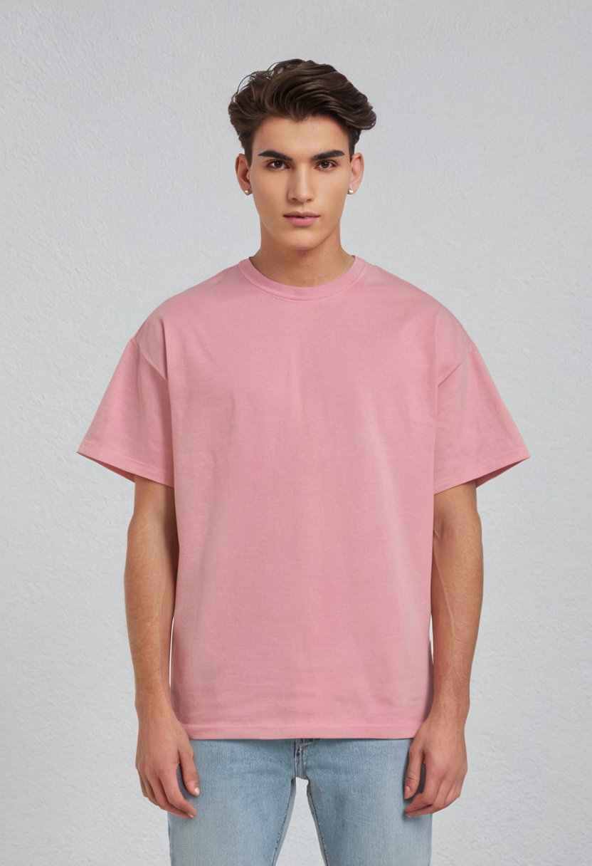 Baby Pink Oversized Unisex T-Shirt