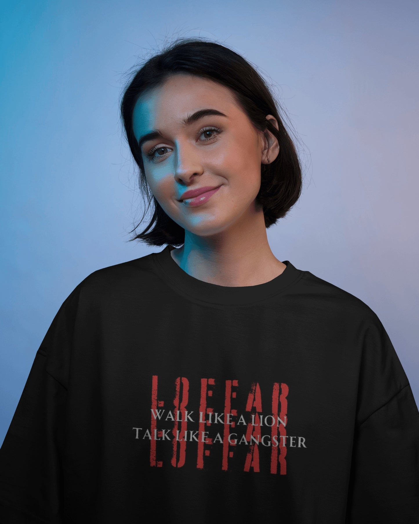 Loffar Gangster Oversized Unisex T-Shirt