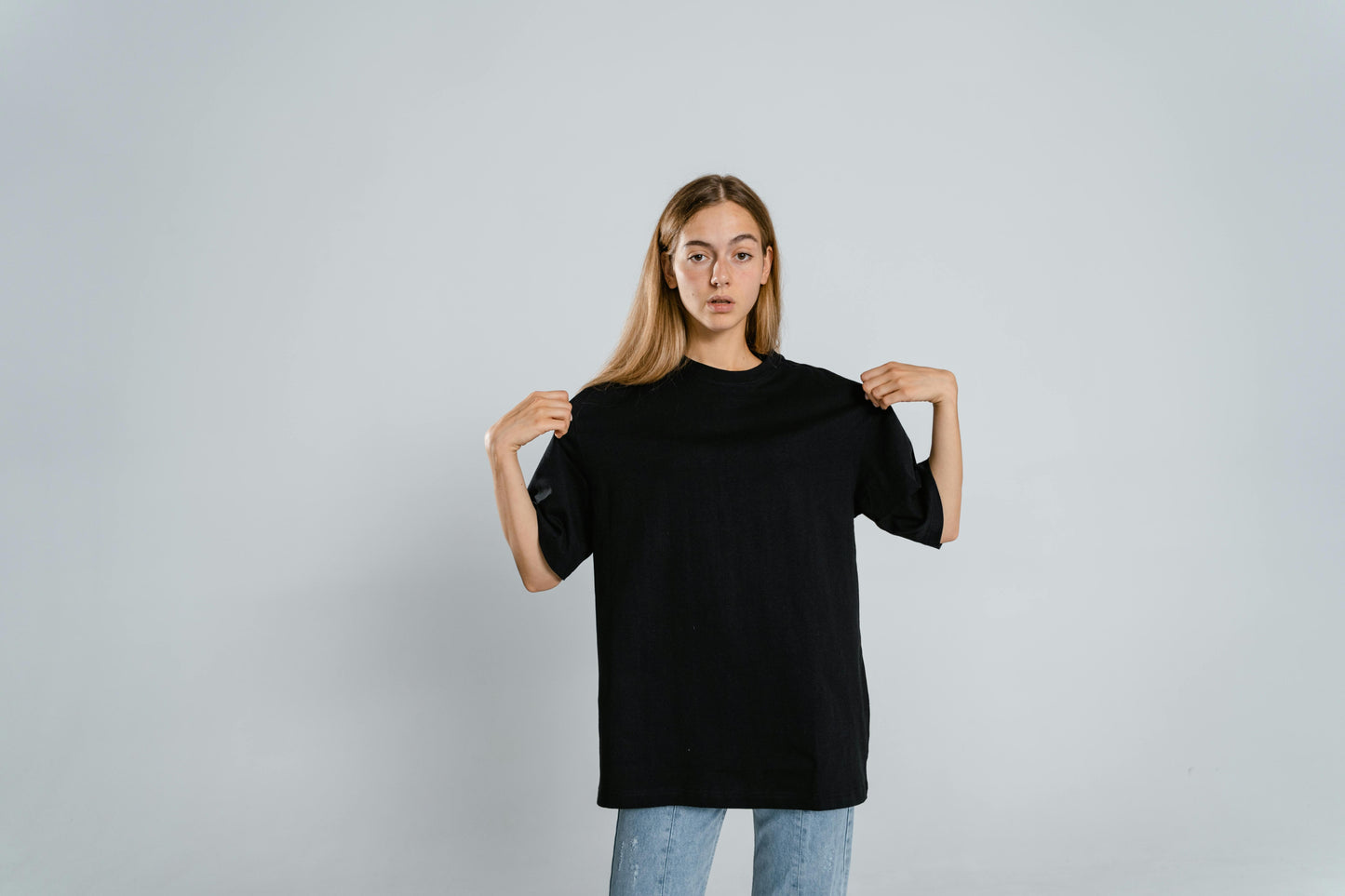 Black Oversized T-Shirt