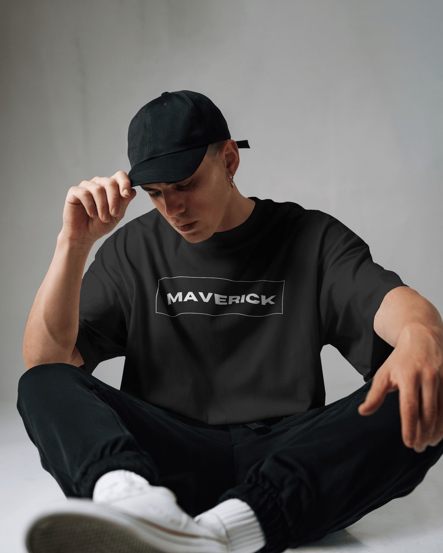 Loffar Maverick Black T-Shirt