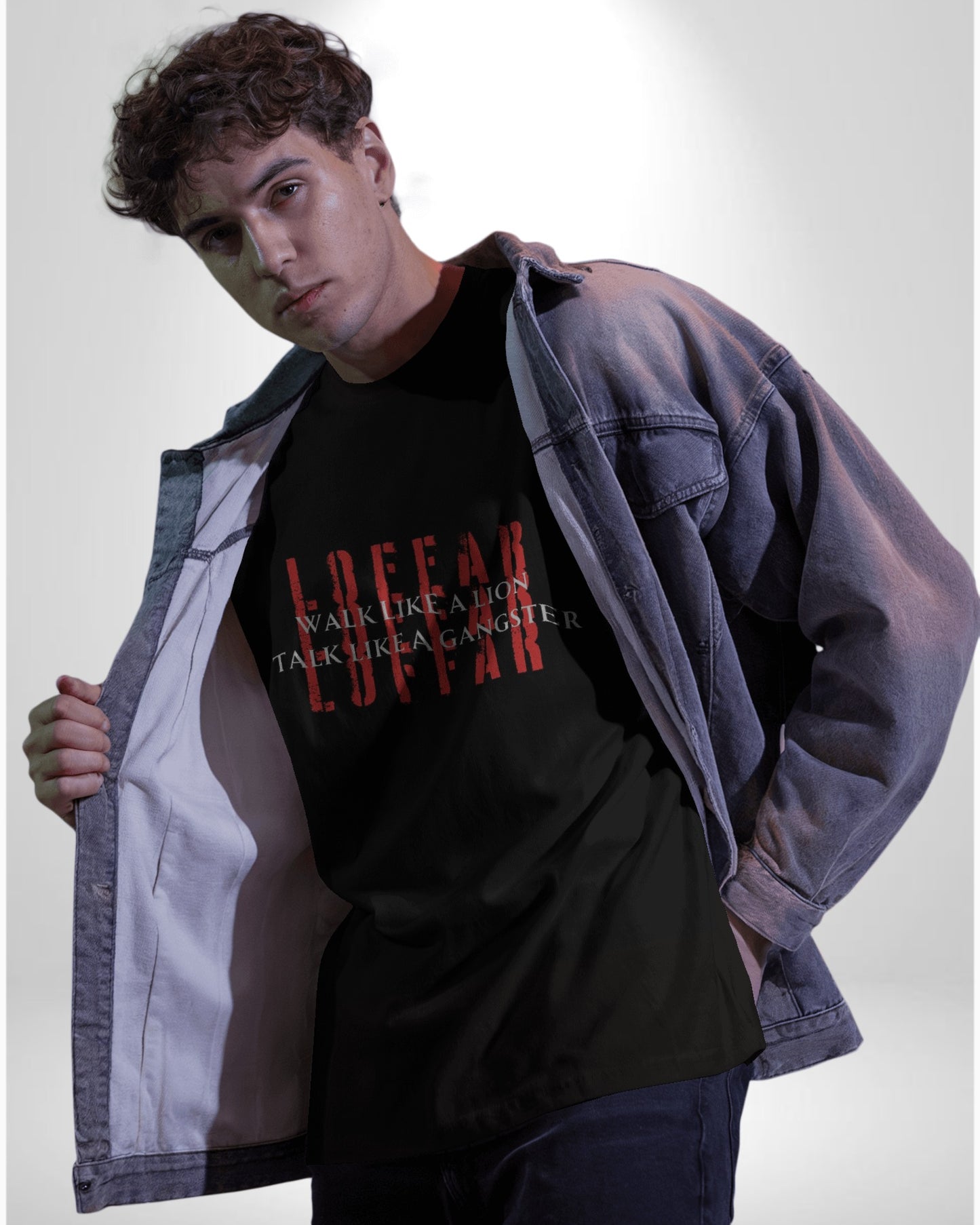 Loffar Gangster Oversized Unisex T-Shirt